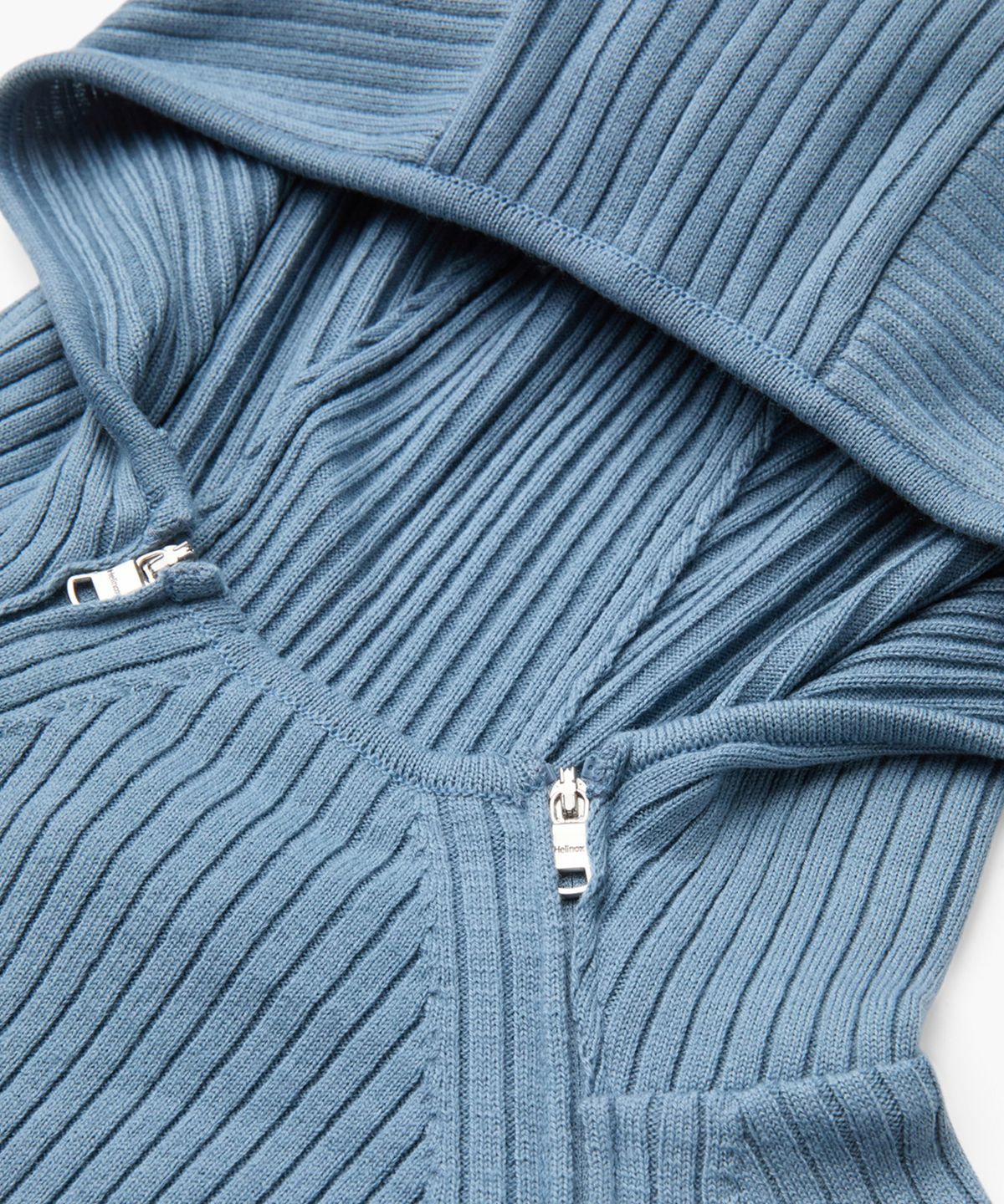 헬리녹스 웨어(HELINOX WEAR) 벤틸레이션 슬림 니트 후디 우먼_Light Blue