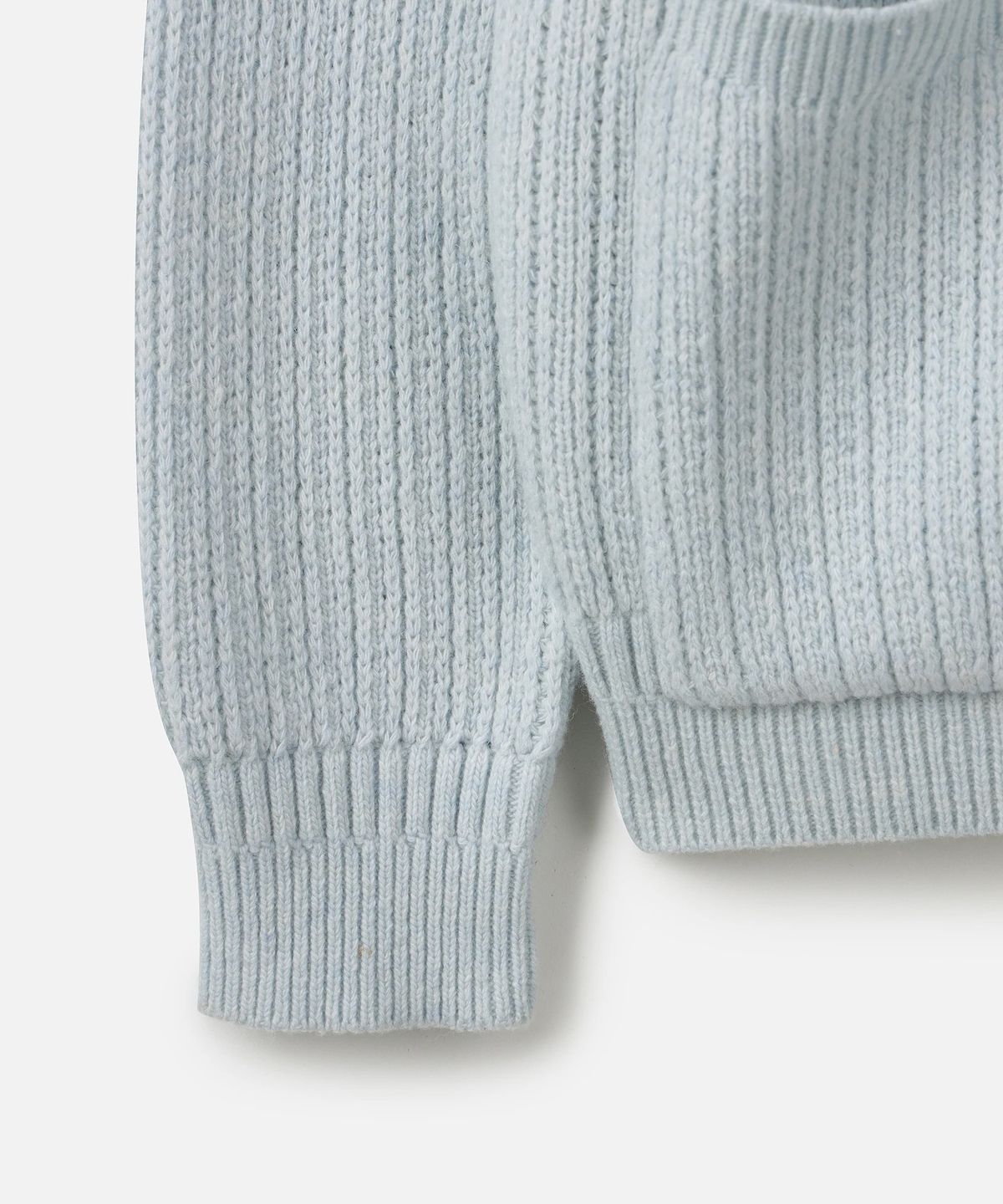 247시리즈(247SERIES) 울 점퍼 가디건 BLUE