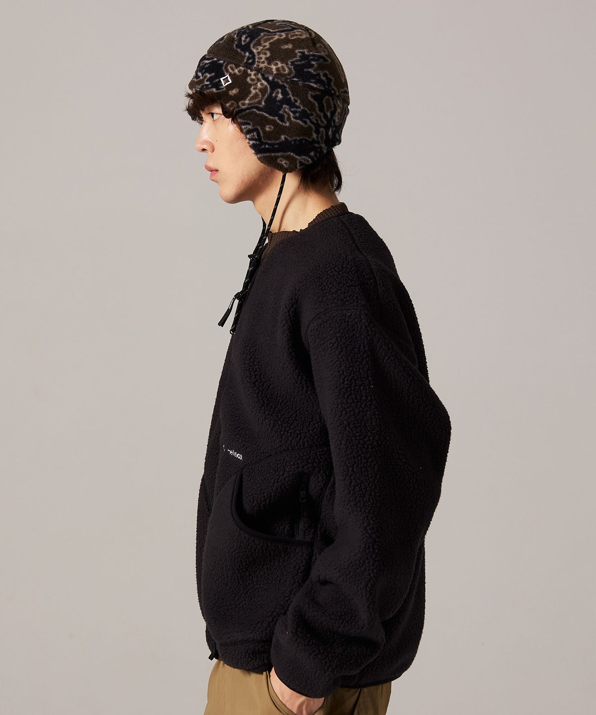 헬리녹스 웨어(HELINOX WEAR) 폴라텍 써멀프로 가디건_Black
