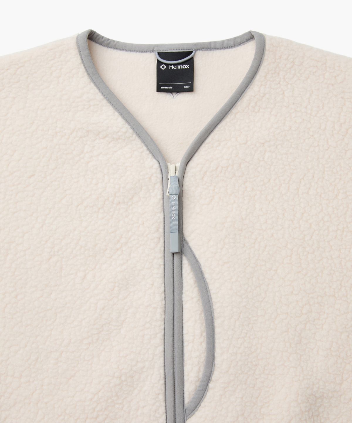 헬리녹스 웨어(HELINOX WEAR) 폴라텍 써멀프로 가디건_Ivory