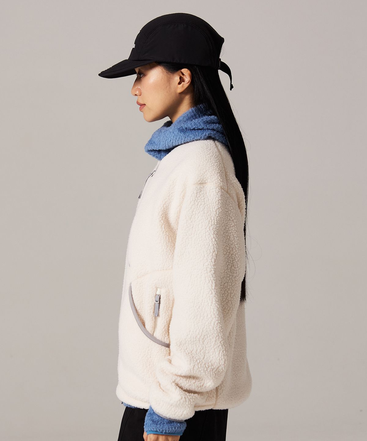 헬리녹스 웨어(HELINOX WEAR) 폴라텍 써멀프로 가디건_Ivory