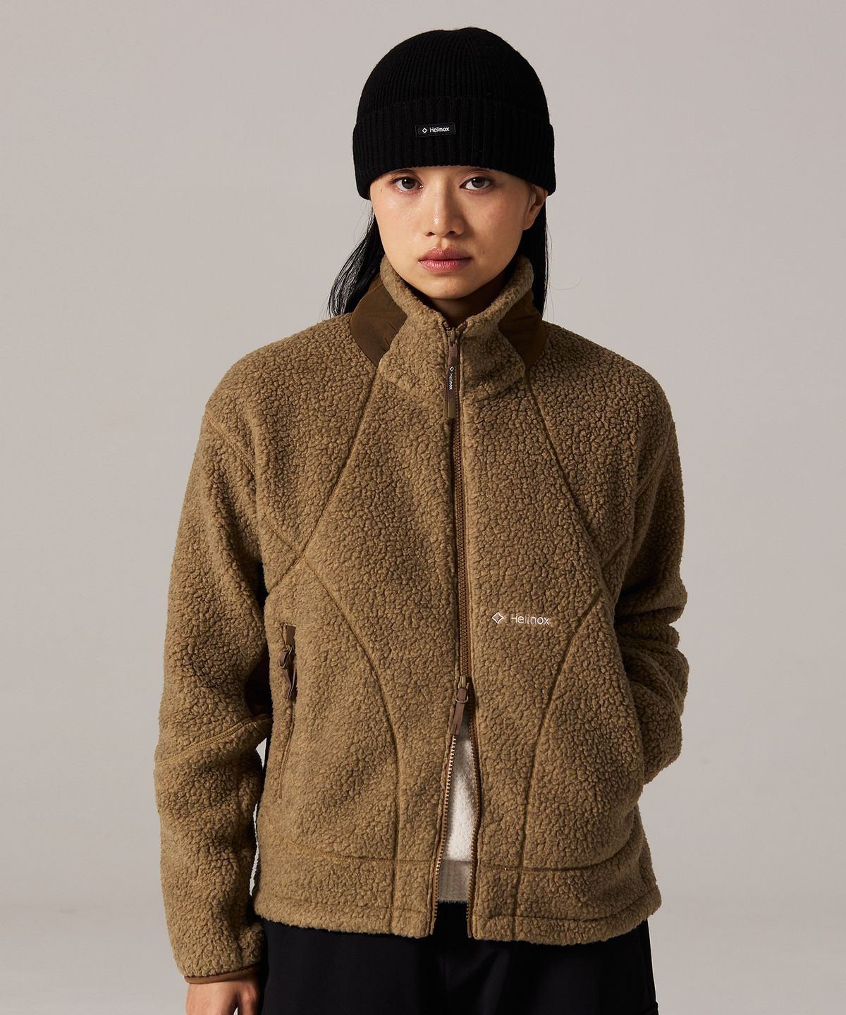 헬리녹스 웨어(HELINOX WEAR) 폴라텍 써멀프로 플리스 자켓_Beige