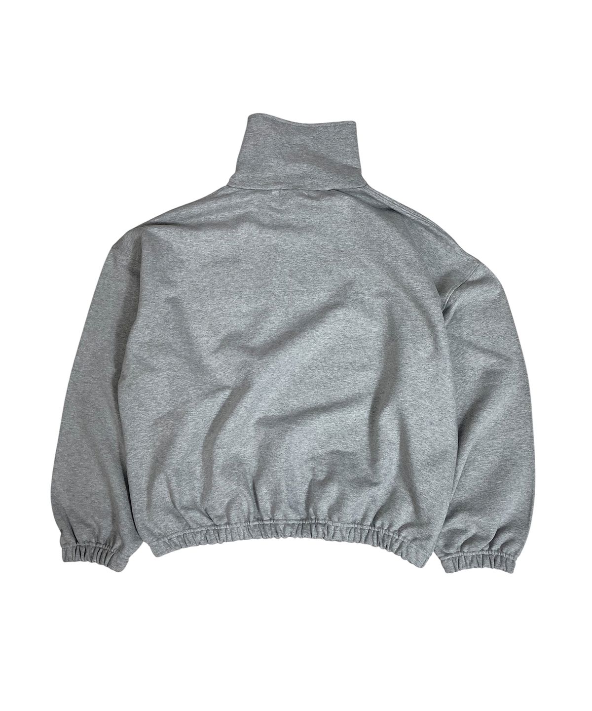 스케이터락(SK8ER ROCK) S Patch Half Zip Sweatshirt (melange gray)