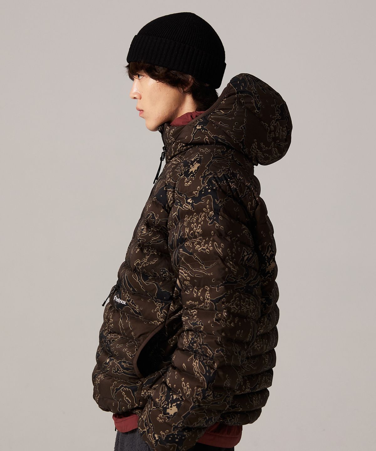 헬리녹스 웨어(HELINOX WEAR) 카모 라이트 팩 다운 아노락_Brown