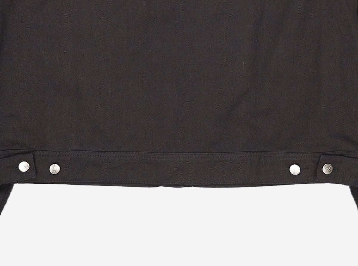 이티씨이(ETCE) (BASE) CROP DOUBLE FLAP TRUCKER L