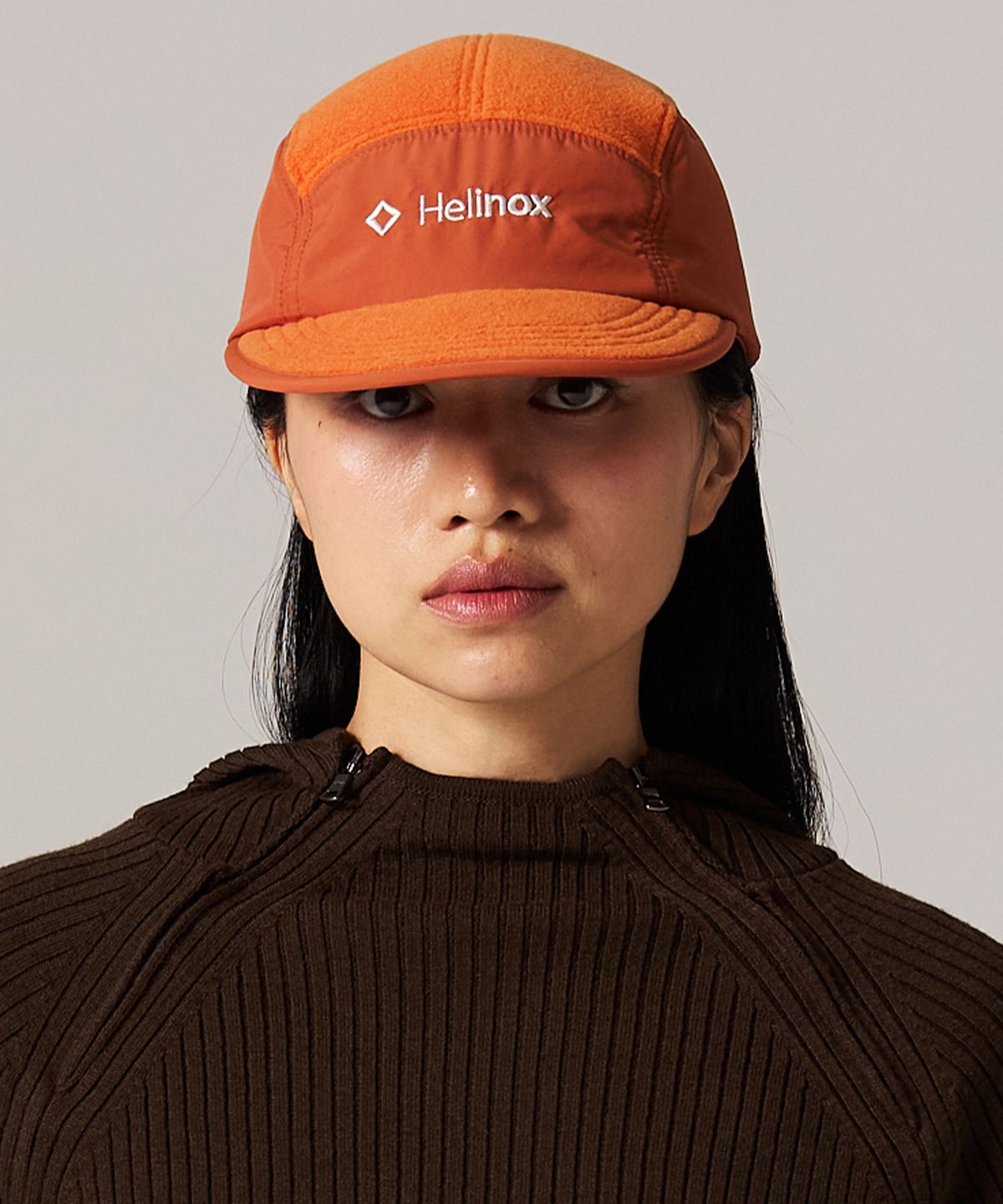헬리녹스 웨어(HELINOX WEAR) 폴라텍 200 캠프캡_Dark Orange