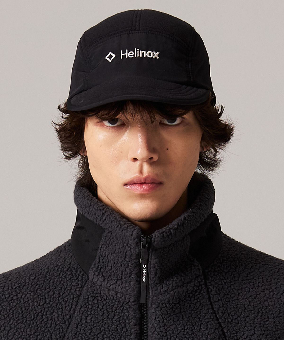 헬리녹스 웨어(HELINOX WEAR) 폴라텍 200 캠프캡_Black