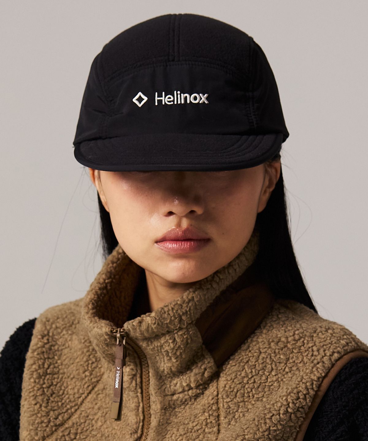 헬리녹스 웨어(HELINOX WEAR) 폴라텍 200 캠프캡_Black