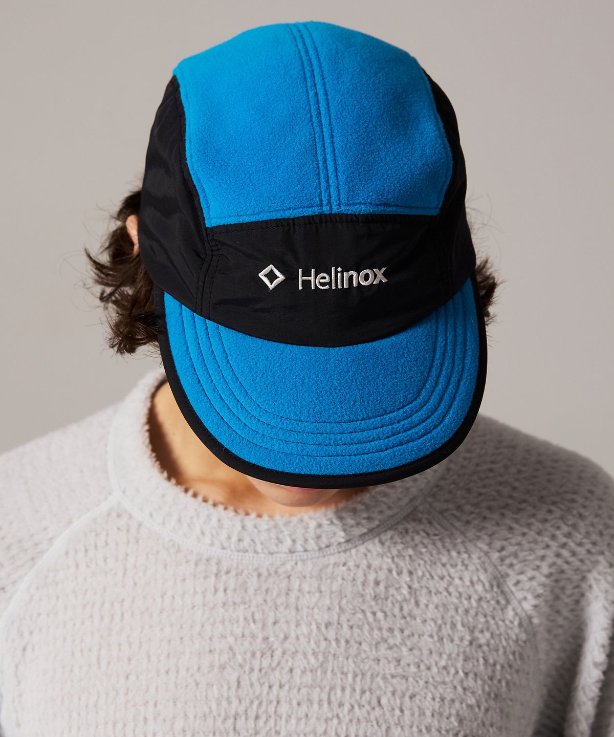 헬리녹스 웨어(HELINOX WEAR) 폴라텍 200 캠프캡_Cyan Blue