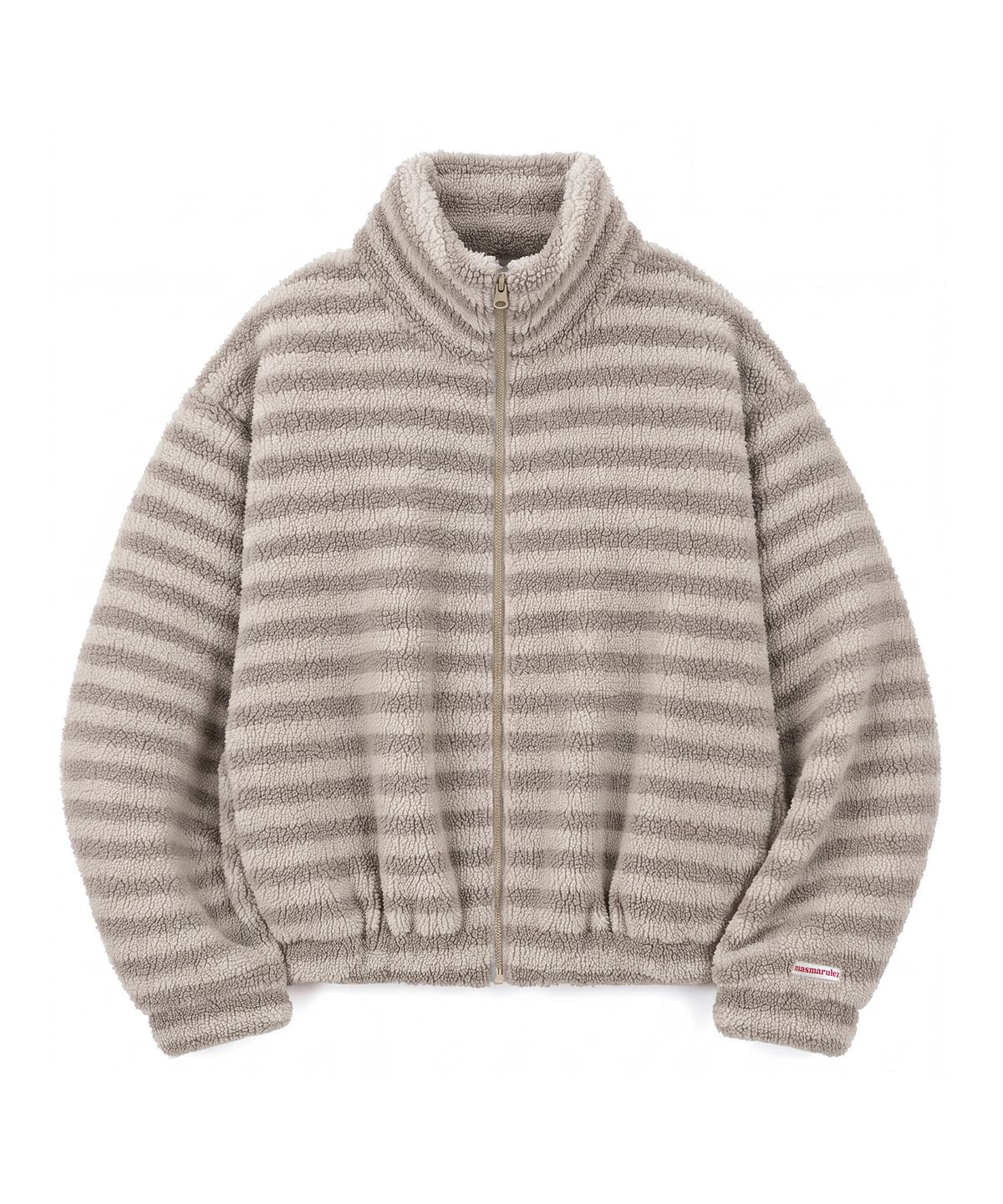 마스마룰즈 어패럴(MASMARULEZ APPAREL) Boggle Fur Zip-Up Jacket_Brown