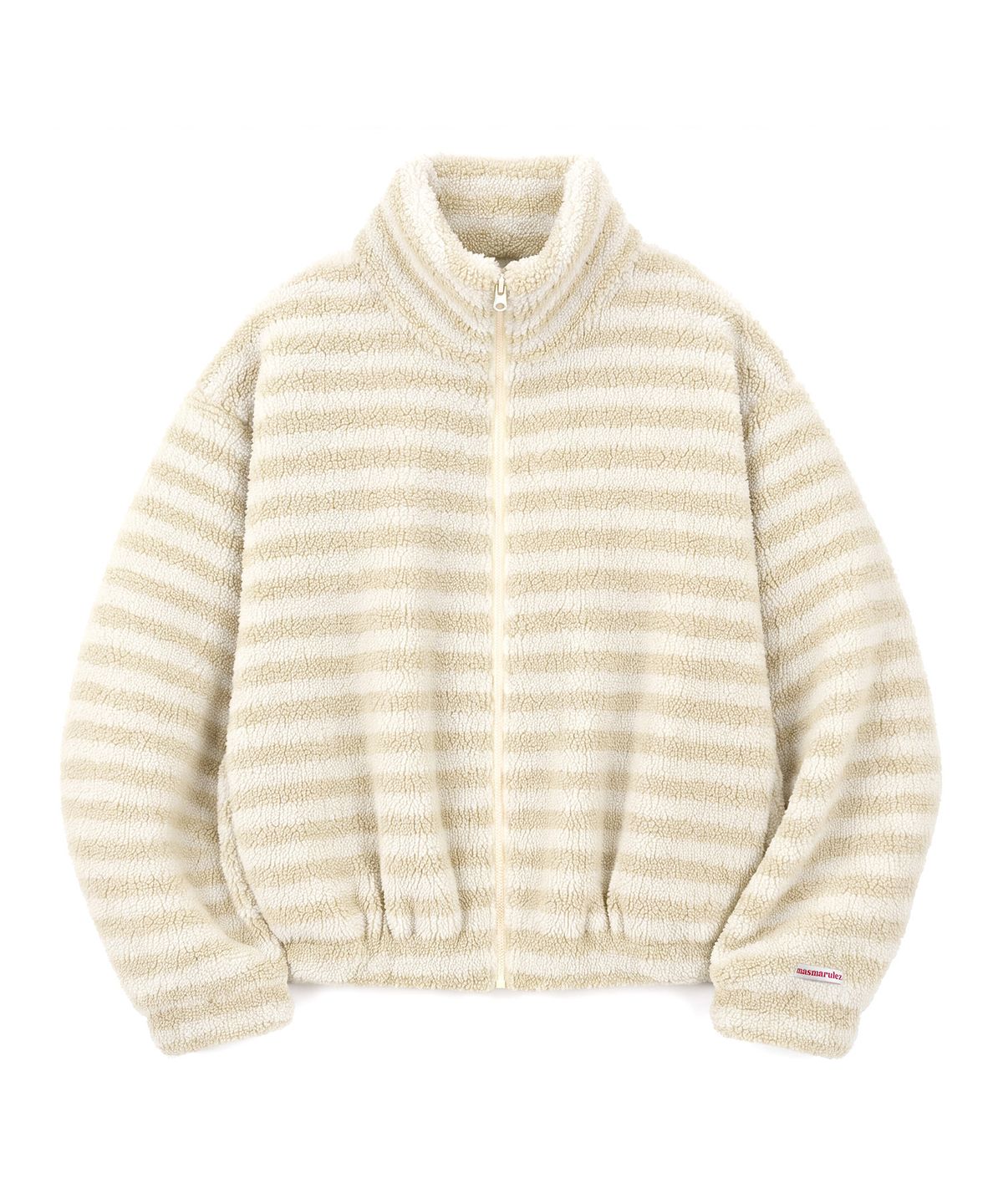 마스마룰즈 어패럴(MASMARULEZ APPAREL) Boggle Fur Zip-Up Jacket_Ivory