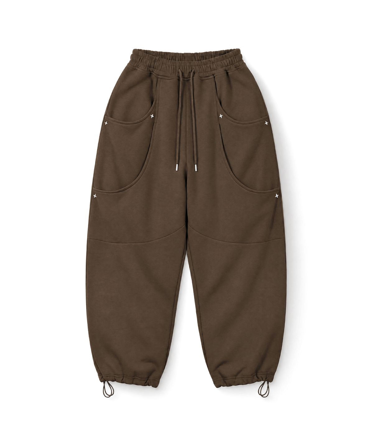 마스마룰즈 어패럴(MASMARULEZ APPAREL) Sparkle Balloon Sweatpants_Brown