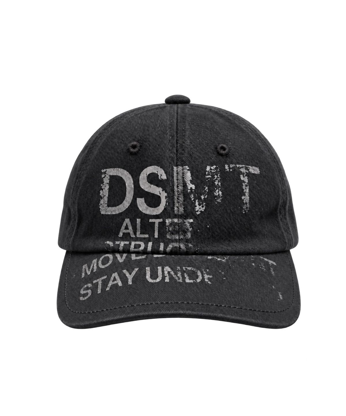 디에스엠티(DSMT) TYPEFACE CAP_BLACK