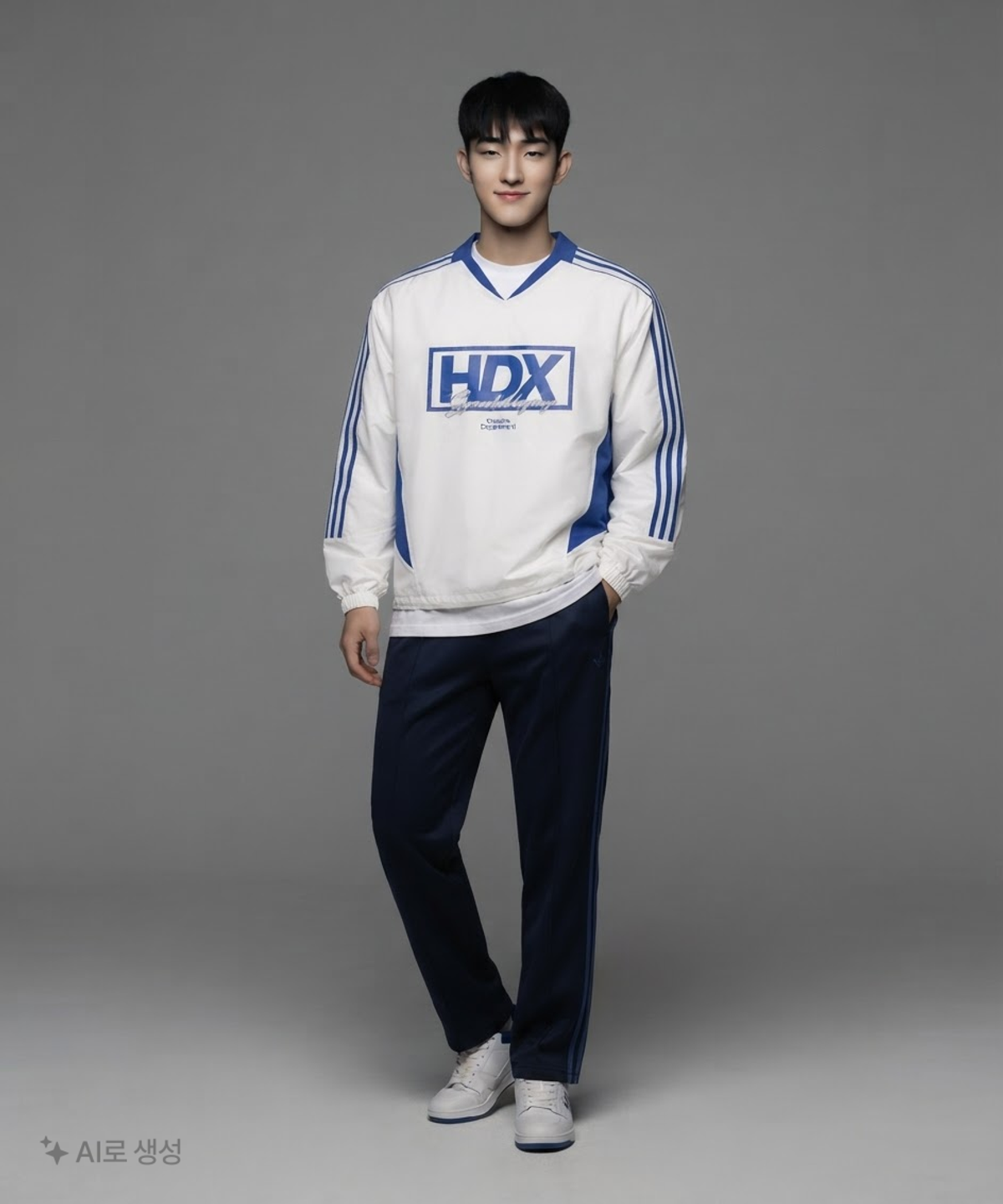 에이치덱스(HDEX) 컬러 서밋 박스 웜업 저지 롱 슬리브 XXL