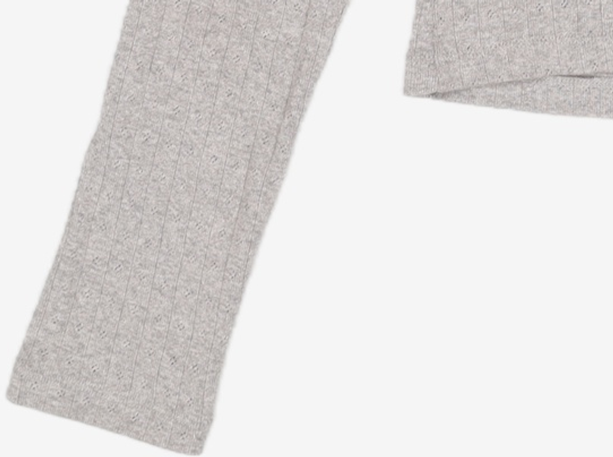 큐리티(CURETTY) C EYELET RIBBON TIED T S
