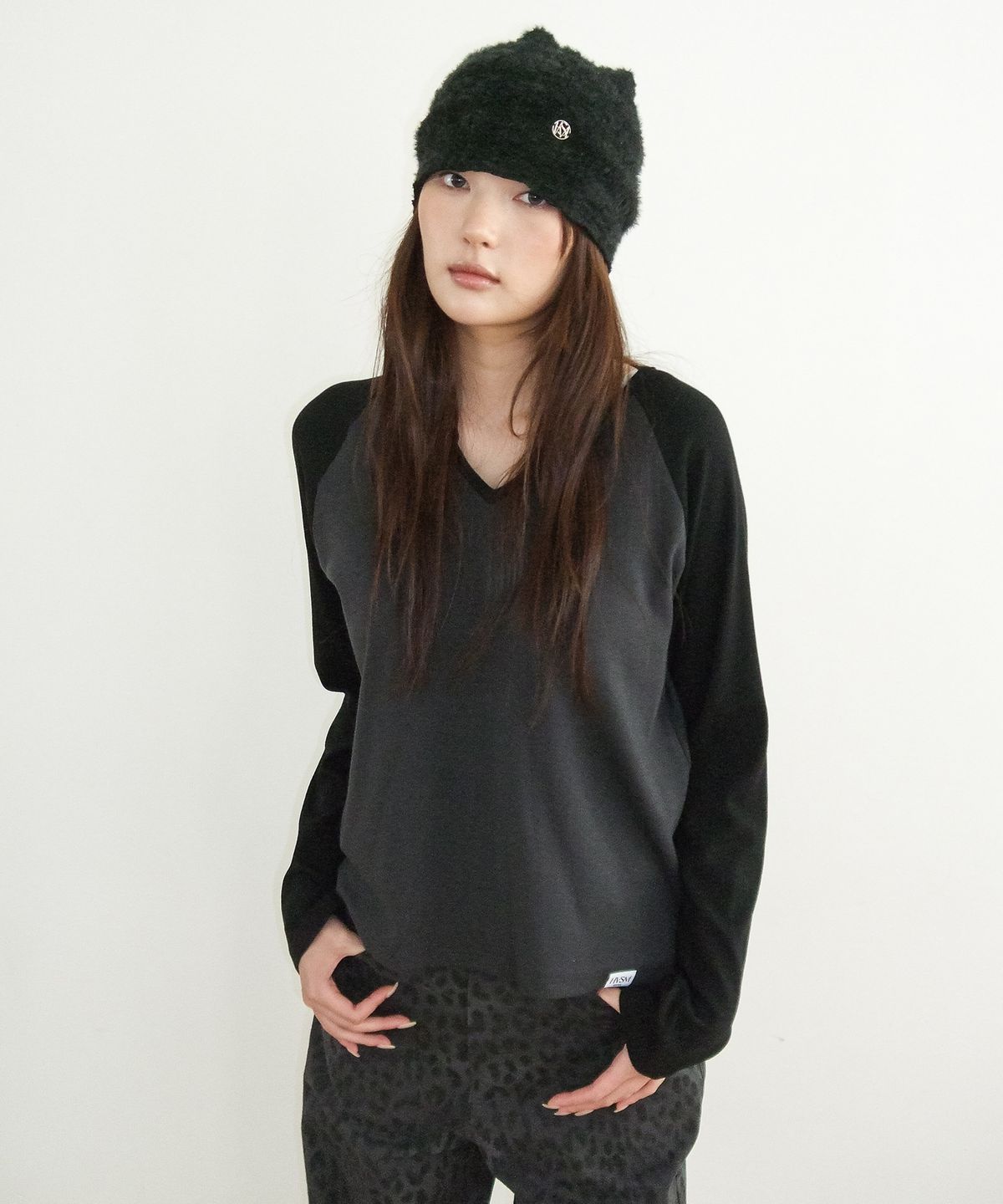 해비즘(HAVISM) WP LOFTY BEANIE(BLACK)