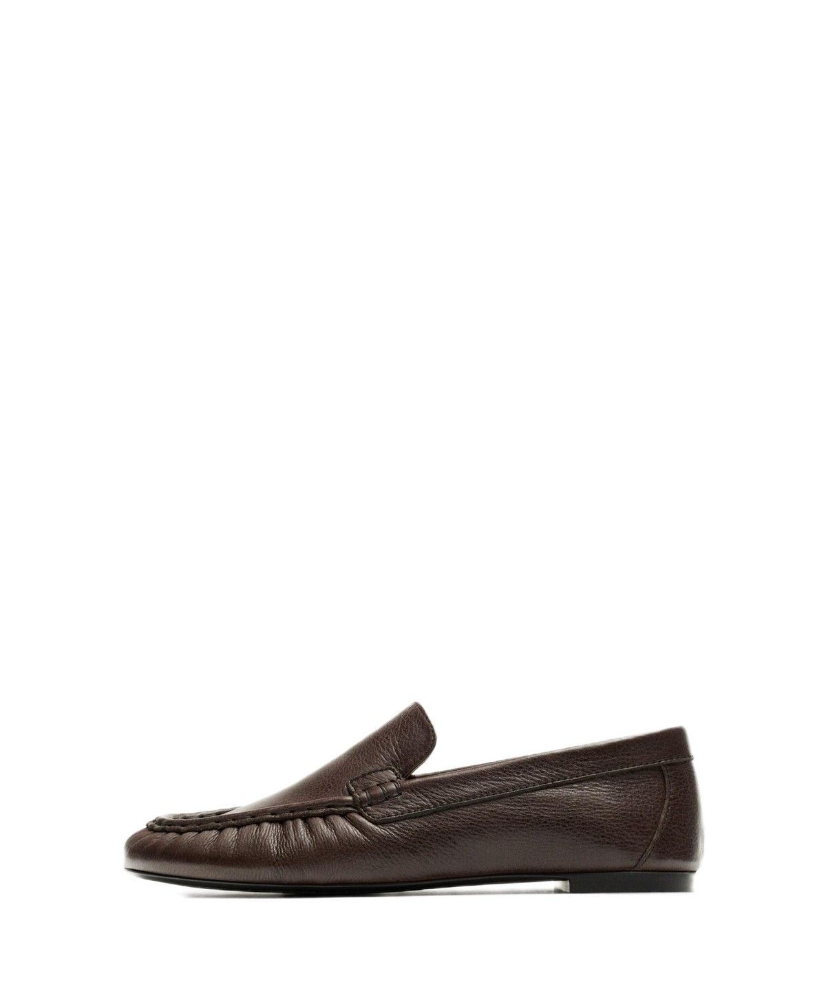 마시모두띠(MASSIMO DUTTI) 소프트 가죽 스티치 디테일 로퍼