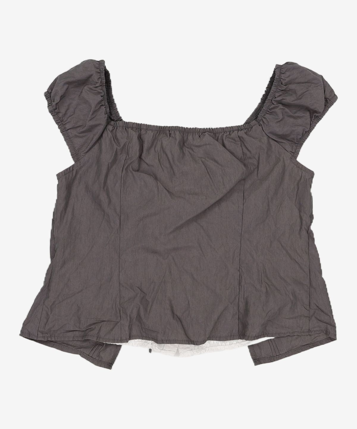미쏘(MIXXO) 배색 레이어드 블라우스_MIWBWG609G M