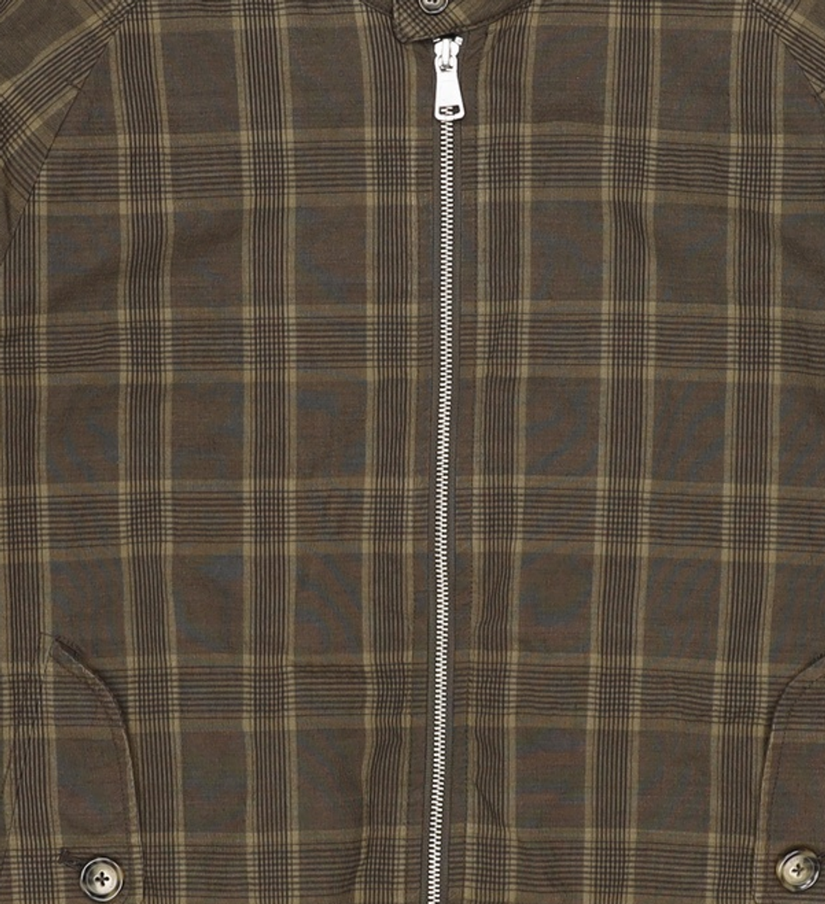 헨리코튼(HENRY COTTONS) [Sir. Henry] Classic Check Harrington Jumper 105