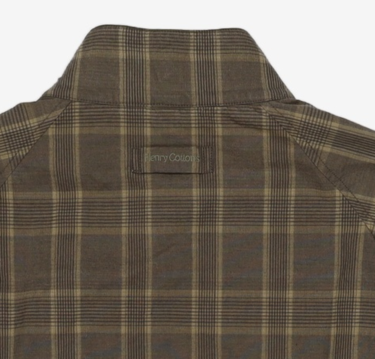 헨리코튼(HENRY COTTONS) [Sir. Henry] Classic Check Harrington Jumper 105