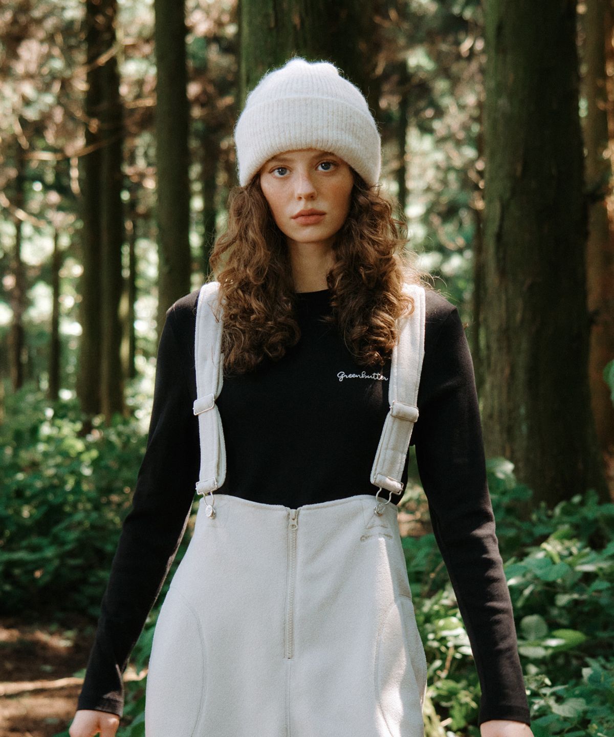 그린버터(GREENBUTTER) Essential Knit Beanie (Oatmeal)