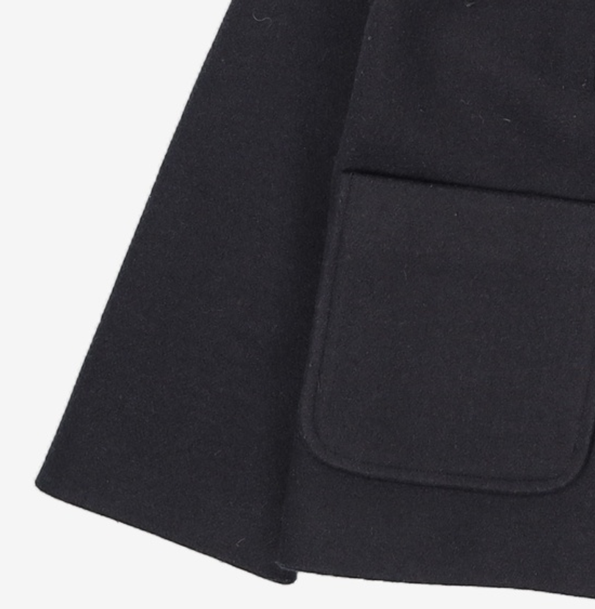 미쏘(MIXXO) 빅카라 숏 더플코트 MIWJHCV02G S