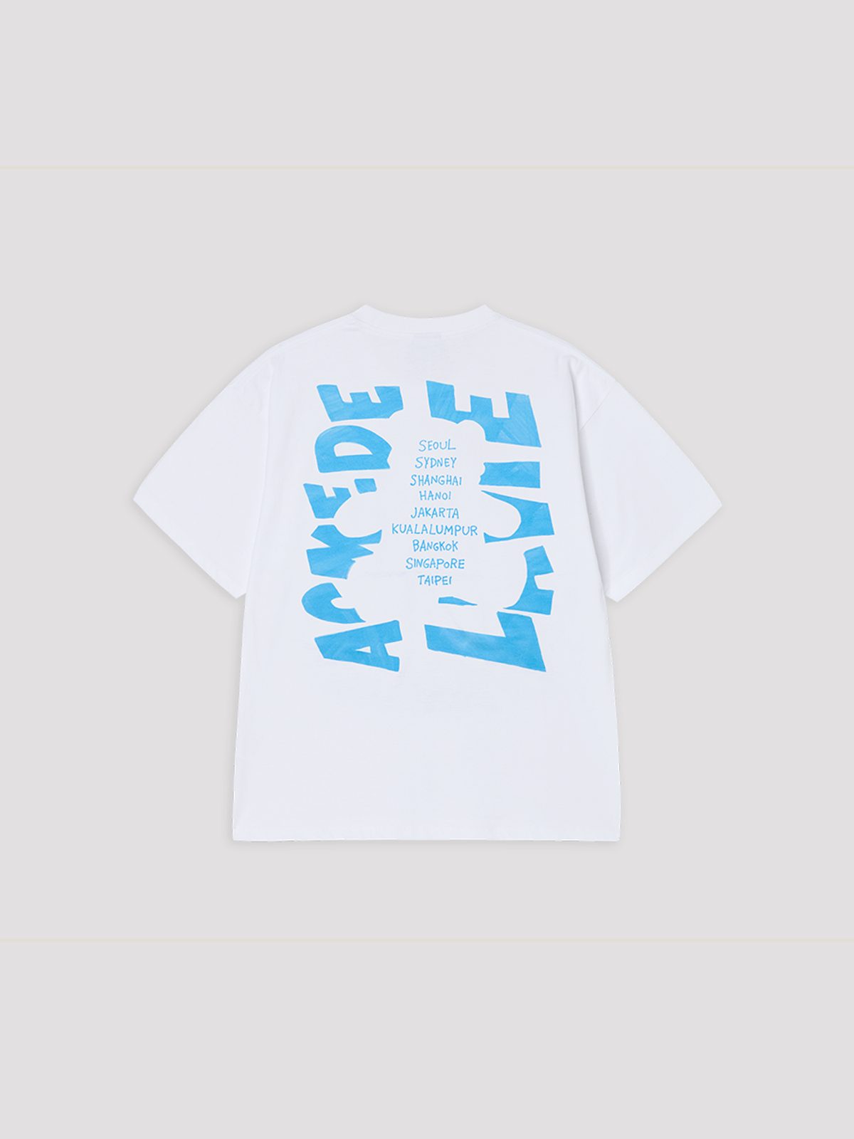 아크메드라비(ACME DE LA VIE) BEAR WORLD TOUR SHORT SLEEVE T-SHIRT