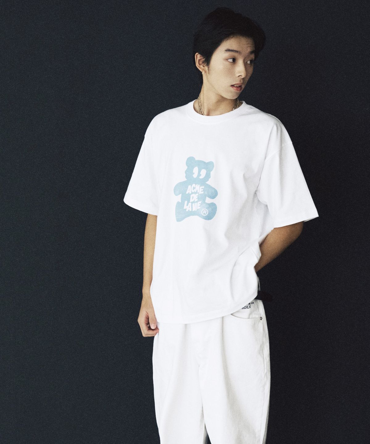 아크메드라비(ACME DE LA VIE) BEAR WORLD TOUR SHORT SLEEVE T-SHIRT