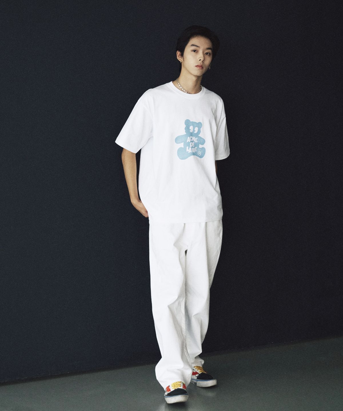 아크메드라비(ACME DE LA VIE) BEAR WORLD TOUR SHORT SLEEVE T-SHIRT