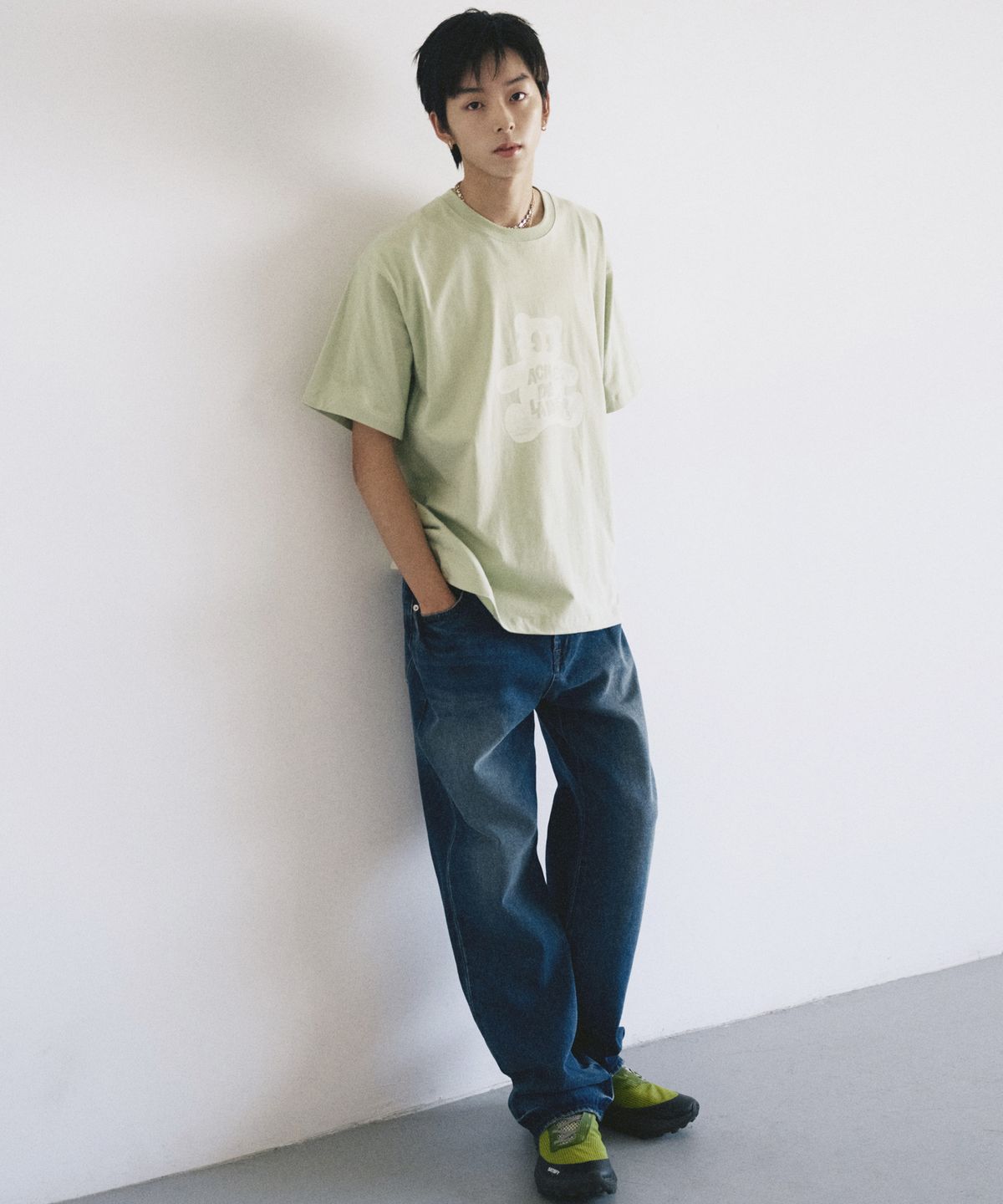아크메드라비(ACME DE LA VIE) BEAR WORLD TOUR SHORT SLEEVE T-SHIRT