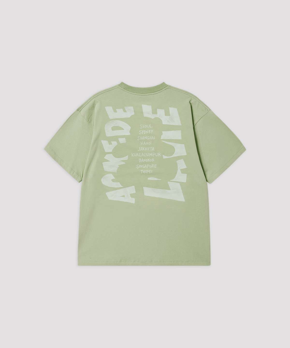 아크메드라비(ACME DE LA VIE) BEAR WORLD TOUR SHORT SLEEVE T-SHIRT
