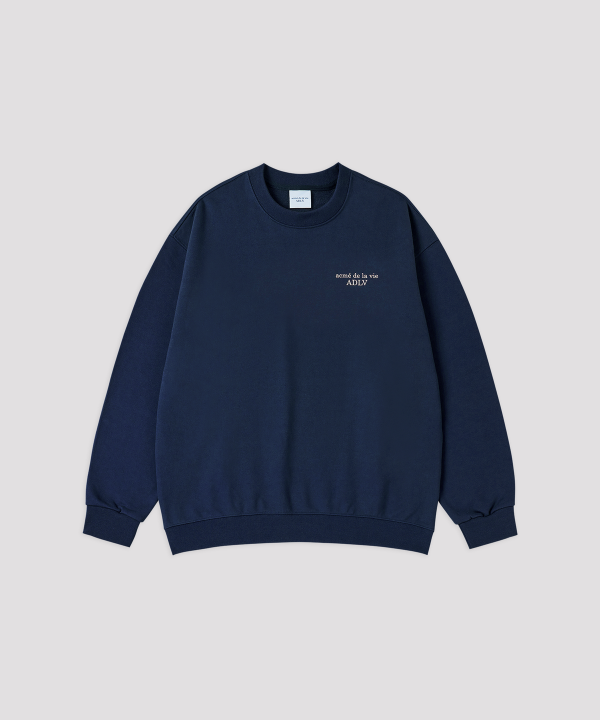 아크메드라비(ACME DE LA VIE) BASIC LOGO NAPPING SWEATSHIRT SEASON2