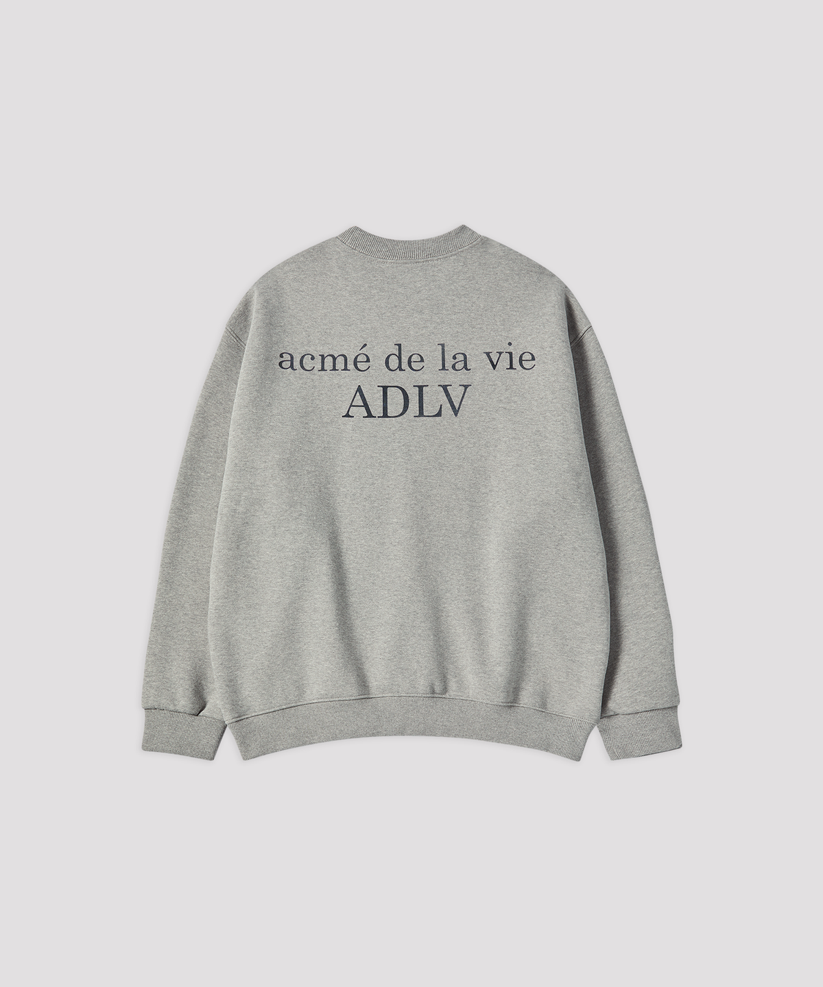 아크메드라비(ACME DE LA VIE) BASIC LOGO NAPPING SWEATSHIRT SEASON2