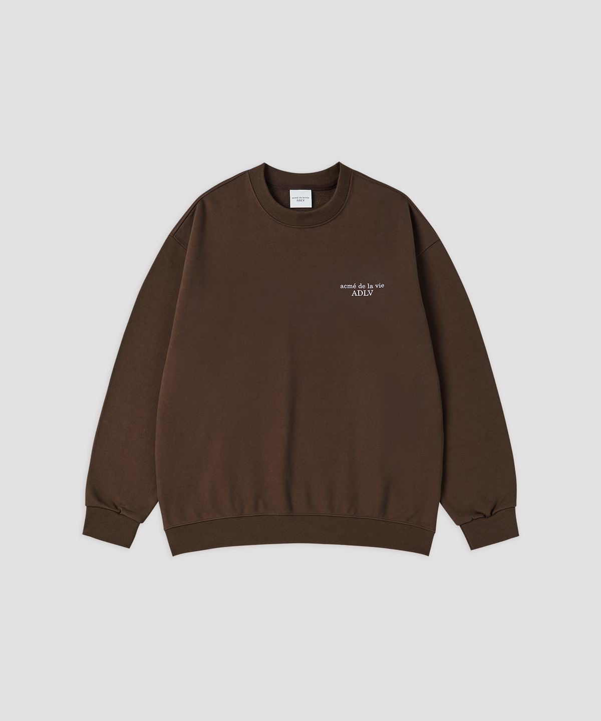 아크메드라비(ACME DE LA VIE) BASIC LOGO NAPPING SWEATSHIRT SEASON2