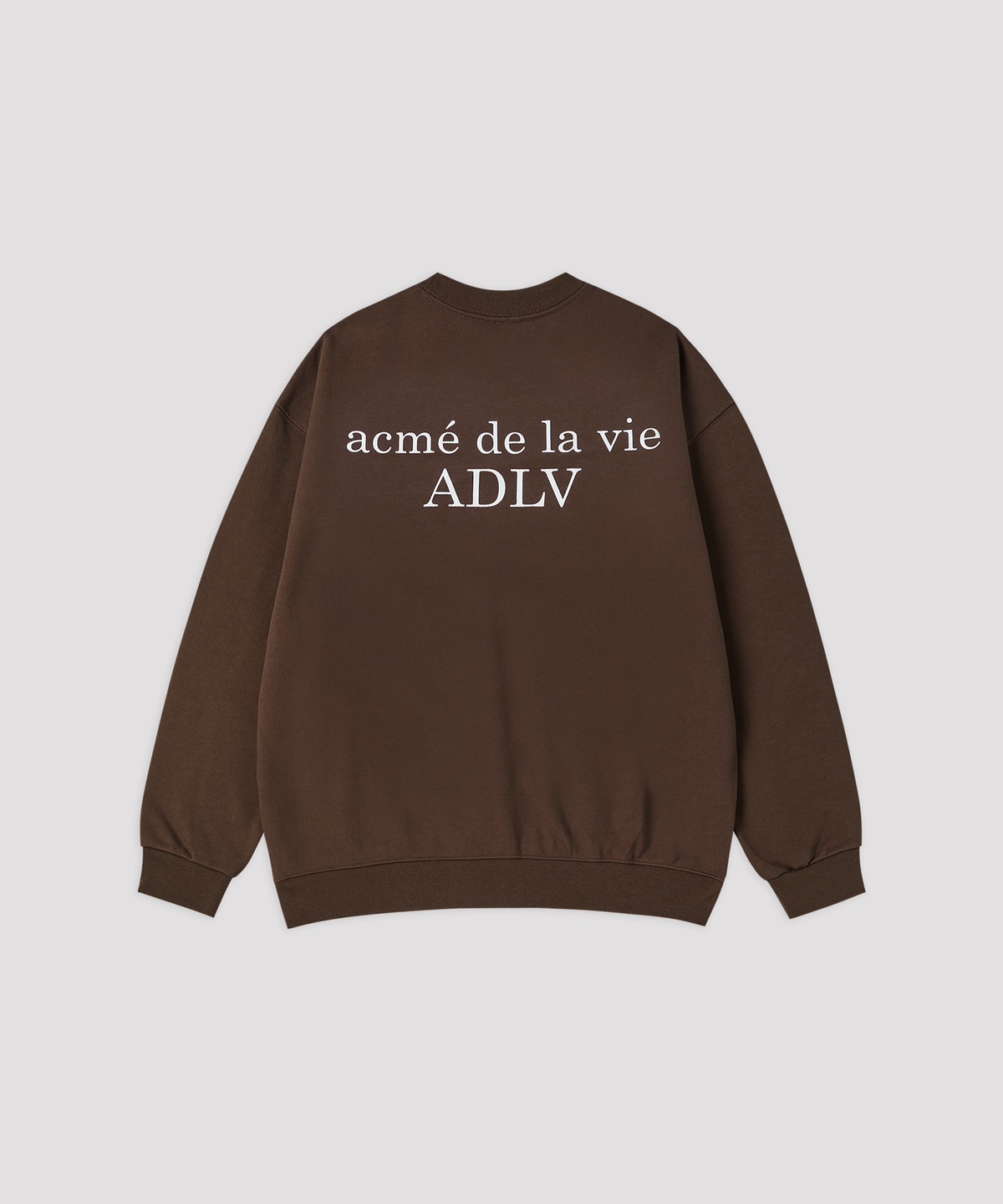 아크메드라비(ACME DE LA VIE) BASIC LOGO NAPPING SWEATSHIRT SEASON2