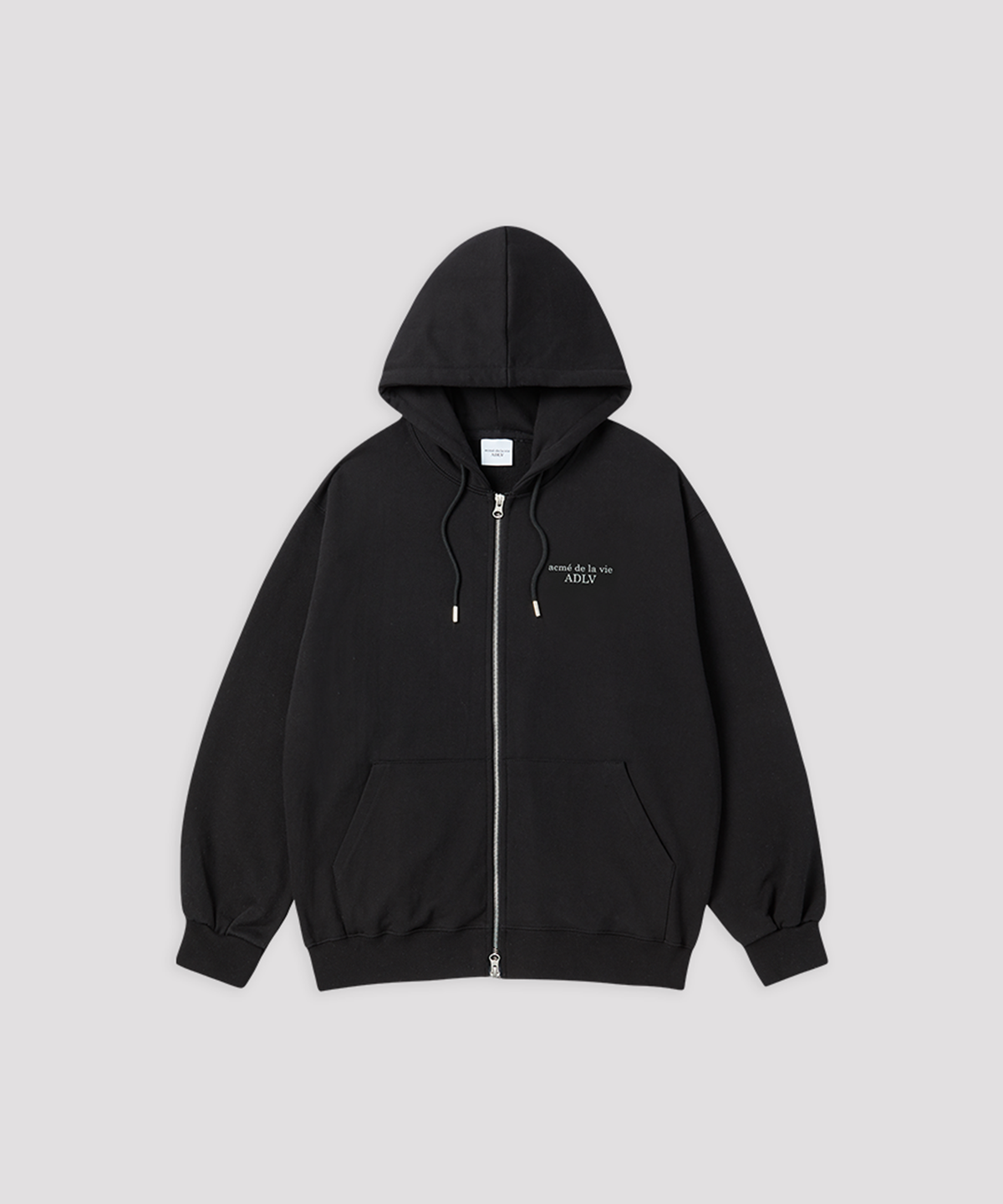 아크메드라비(ACME DE LA VIE) BASIC LOGO NAPPING HOODIE ZIP UP SEASON2