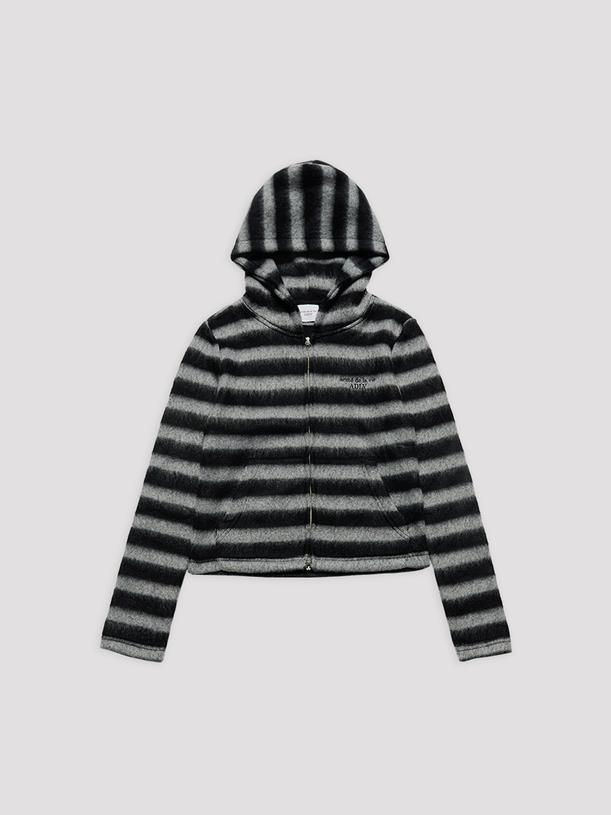 아크메드라비(ACME DE LA VIE) WOMAN MOHAIR HOODIE ZIP UP