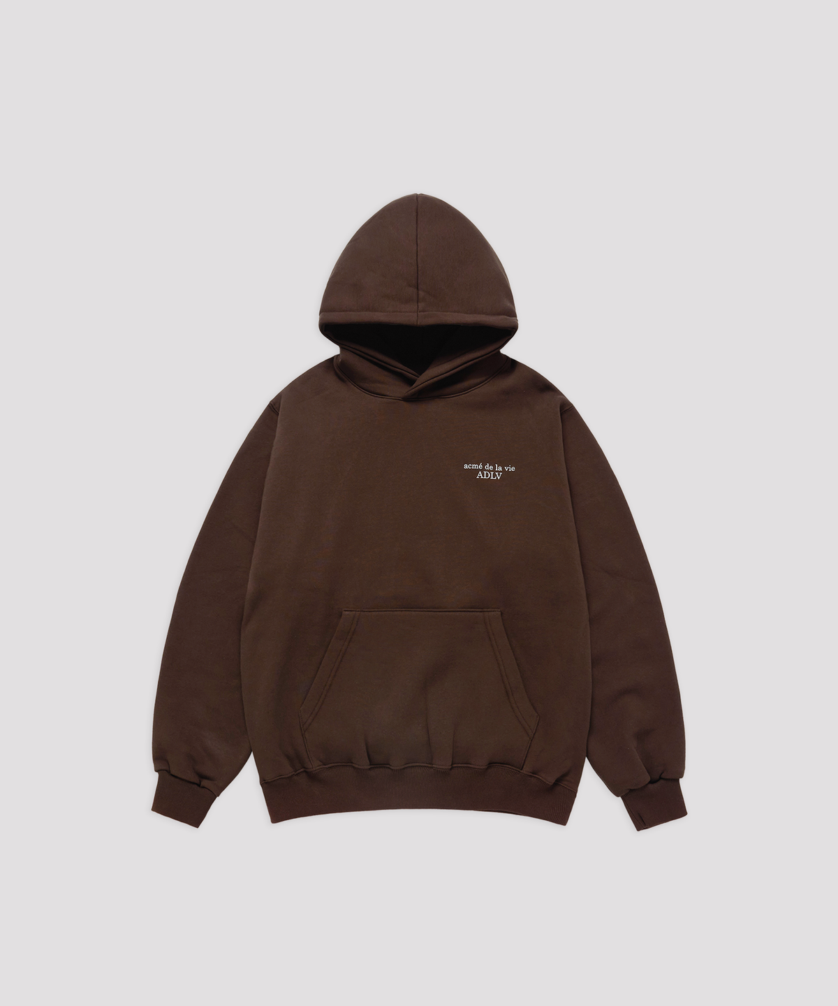 아크메드라비(ACME DE LA VIE) BASIC LOGO NAPPING HOODIE SEASON2