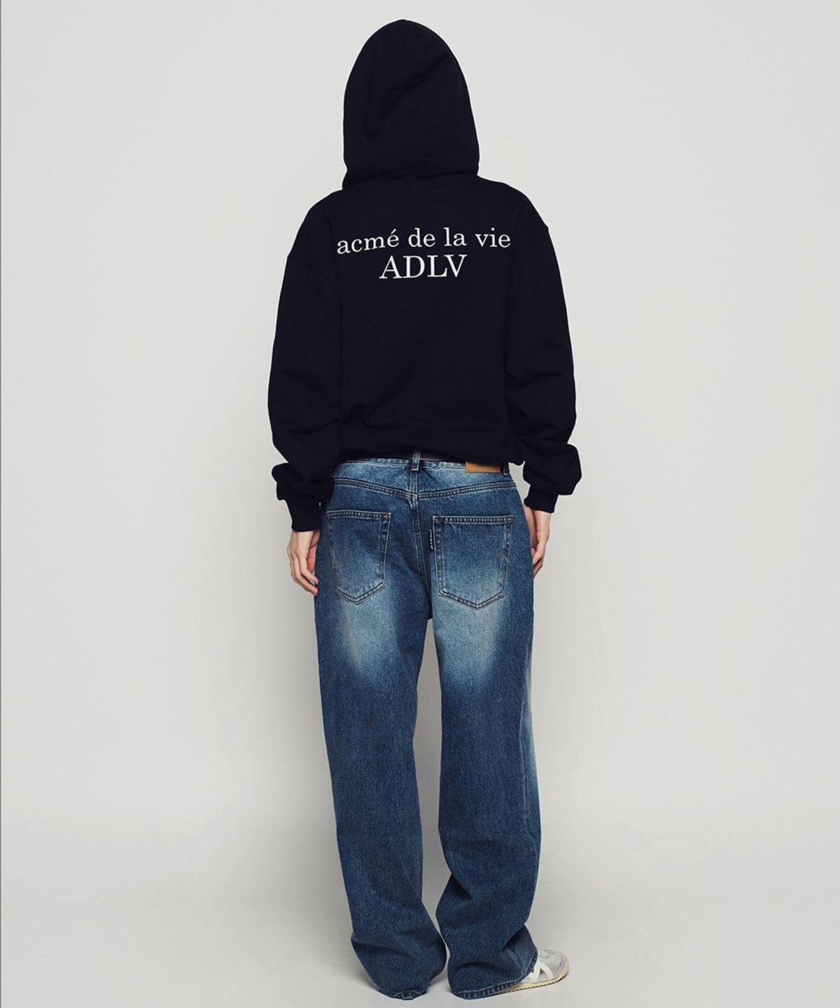 아크메드라비(ACME DE LA VIE) BASIC LOGO NAPPING HOODIE SEASON2