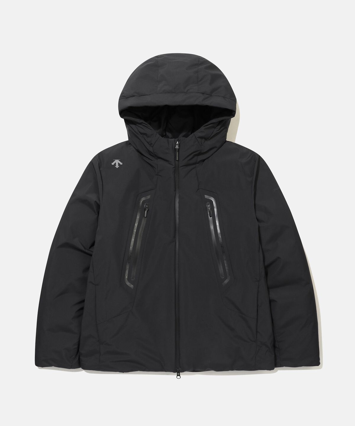 데상트(DESCENTE) 남성 테그로브 중경량 구스 다운 자켓 블랙 SR421DDJO1