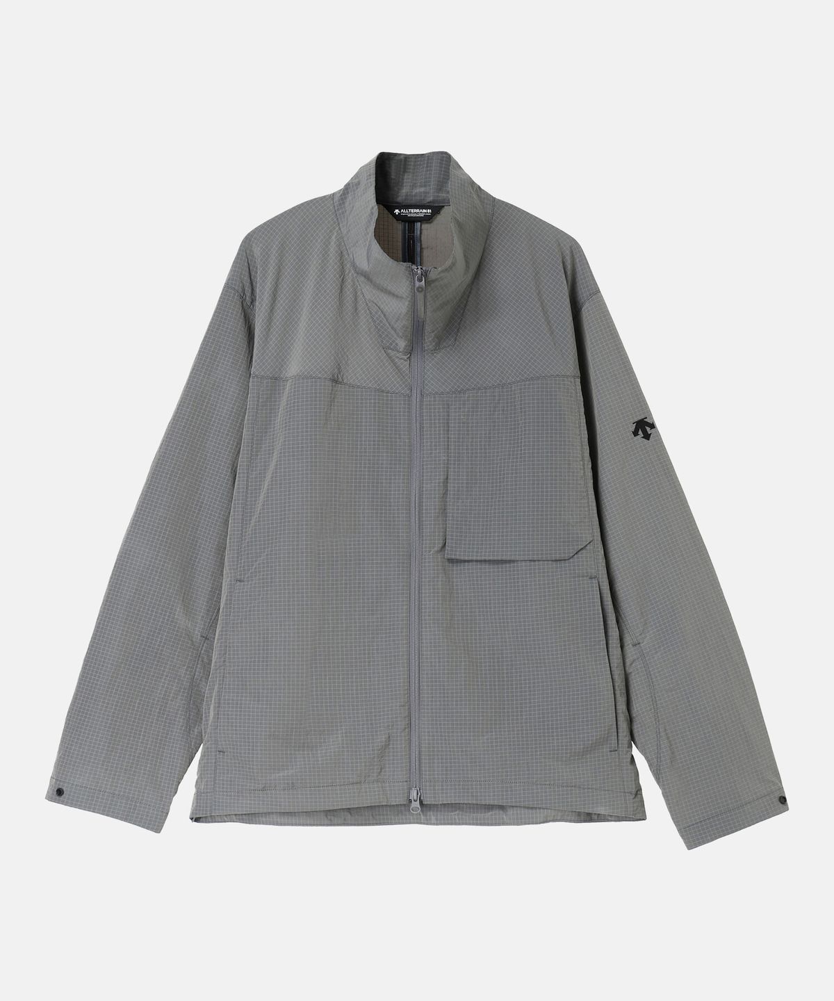 데상트(DESCENTE) [ALLTERRAIN 81] GREYISH RIPSTOP JACKET 그레이 SR313KWB94