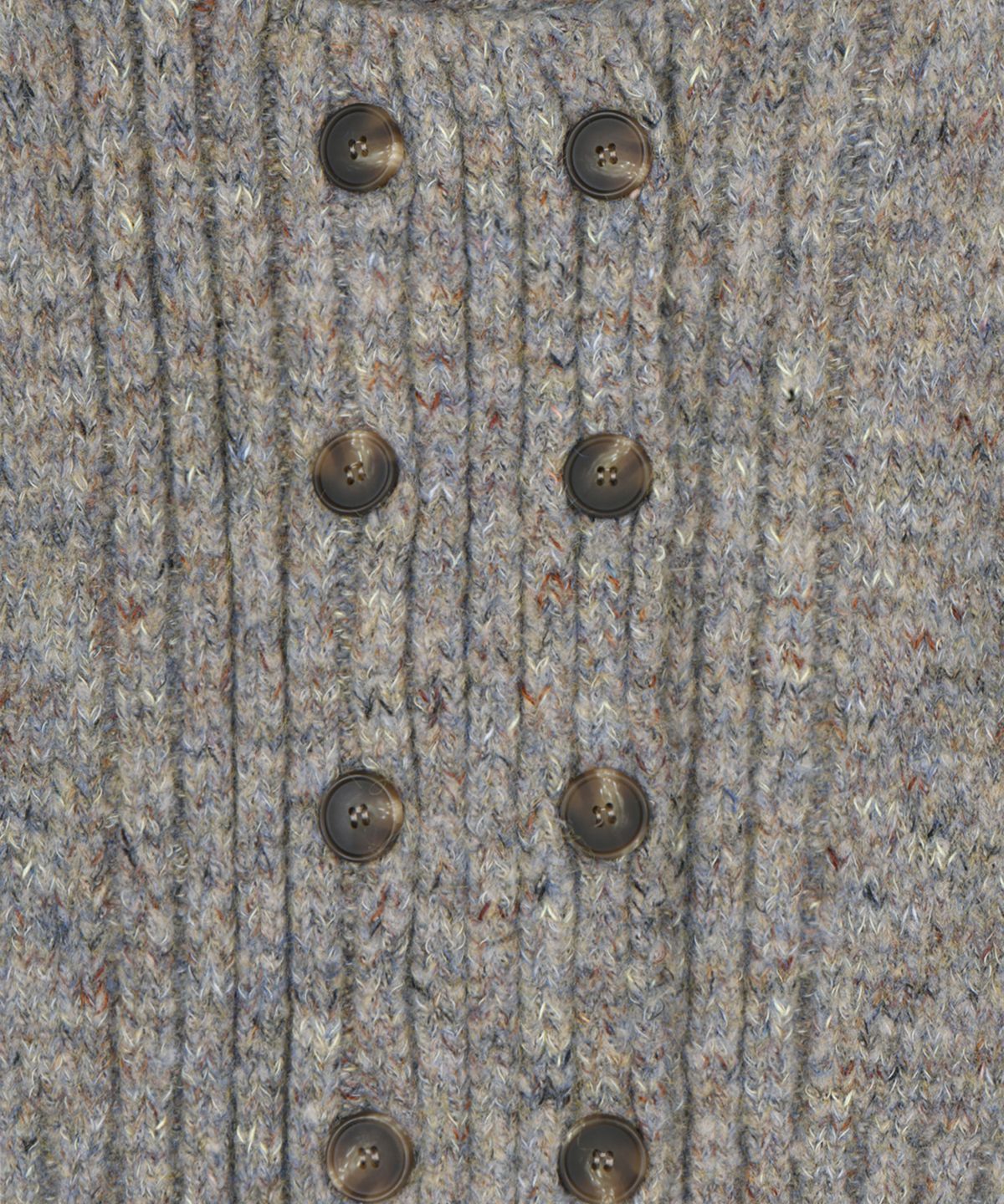 스르비(SELEVER) Marl Double Cardigan_3 Color