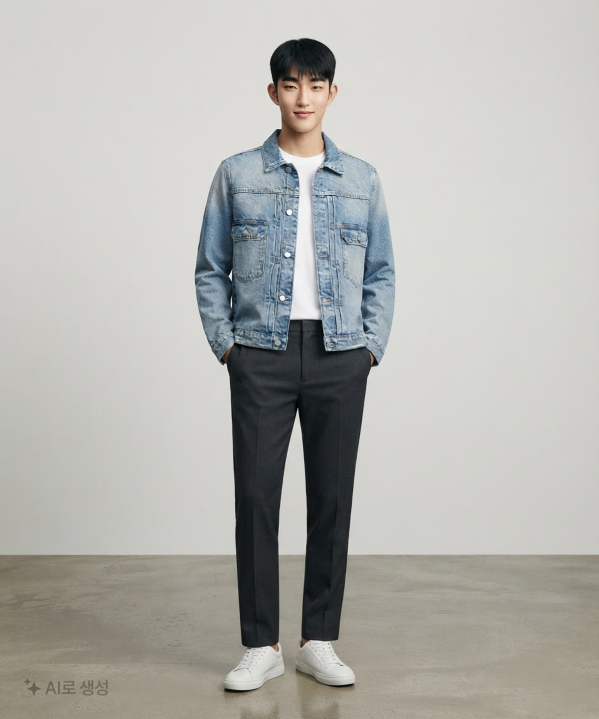 자라(ZARA) 데님/트러커 재킷 L