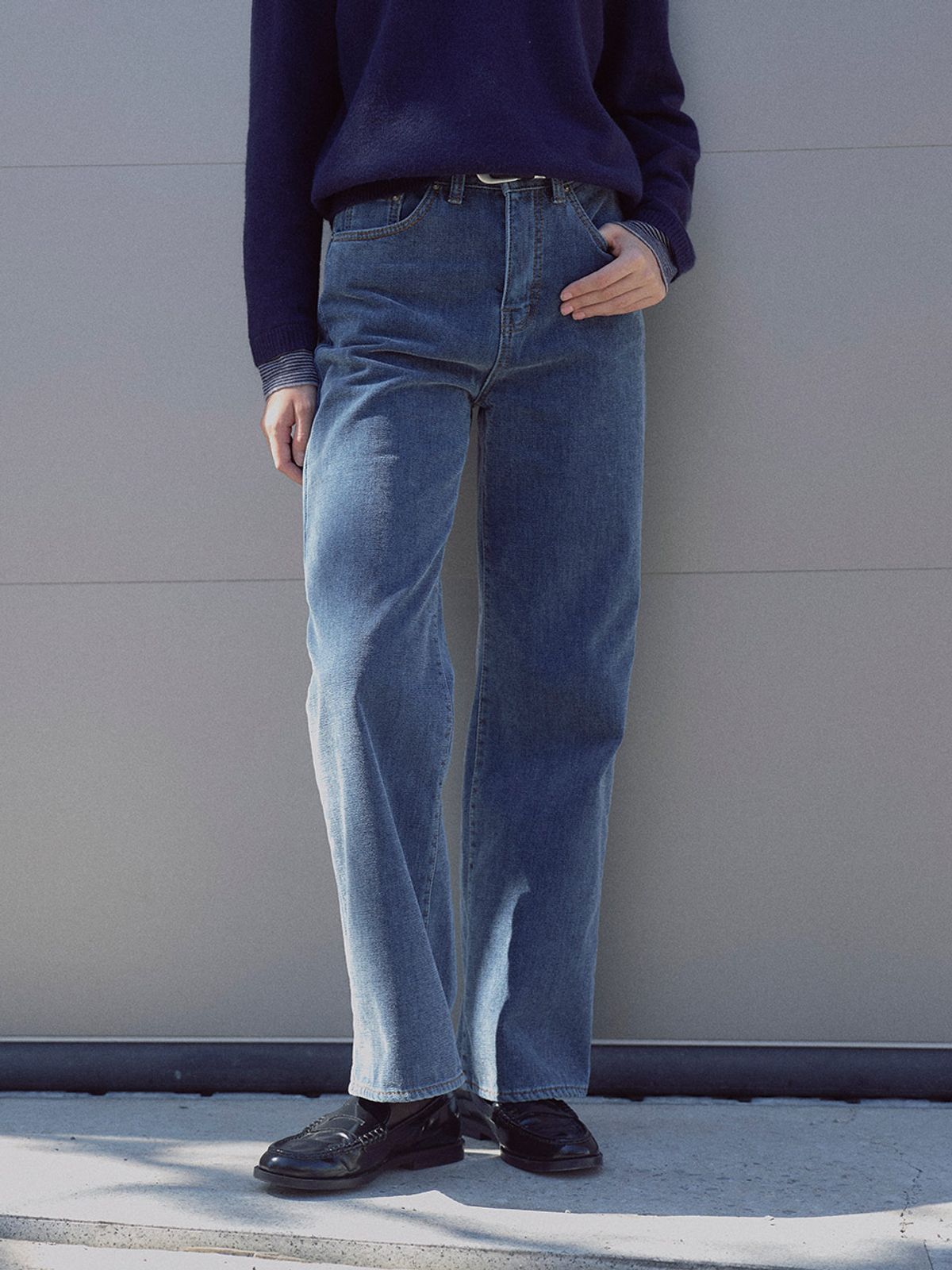 헌치(HUNCH) Velvet-Like Brushed Pants