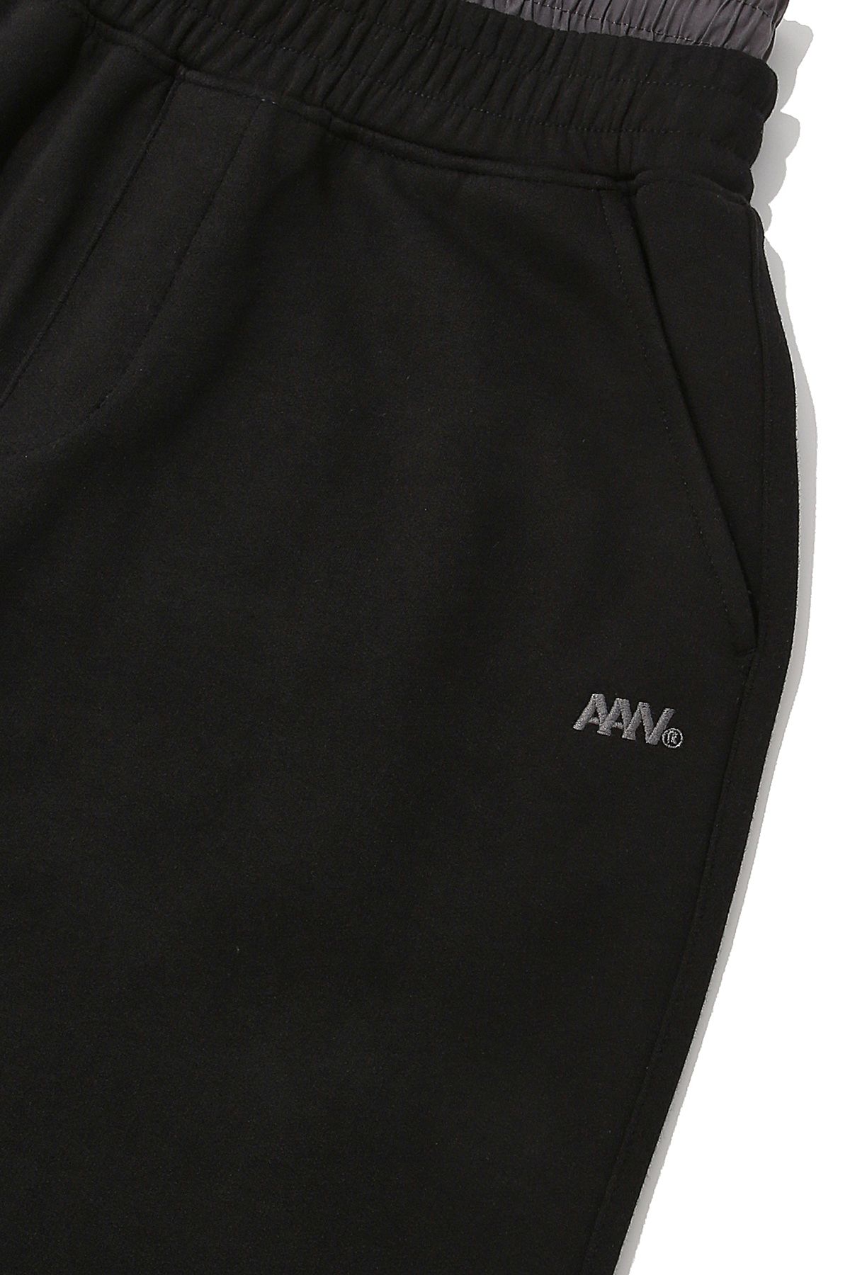올어바웃뉴(ALL ABOUT NEW) 새깅 믹스 와이드 트레이닝 블랙 ANA3RL04ABK