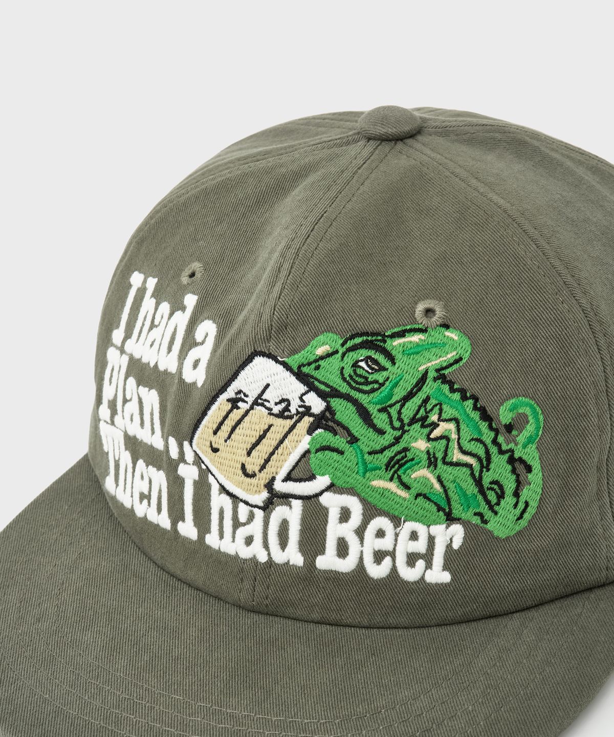 카이소(KYSO) No Plan Cap Faded Olive