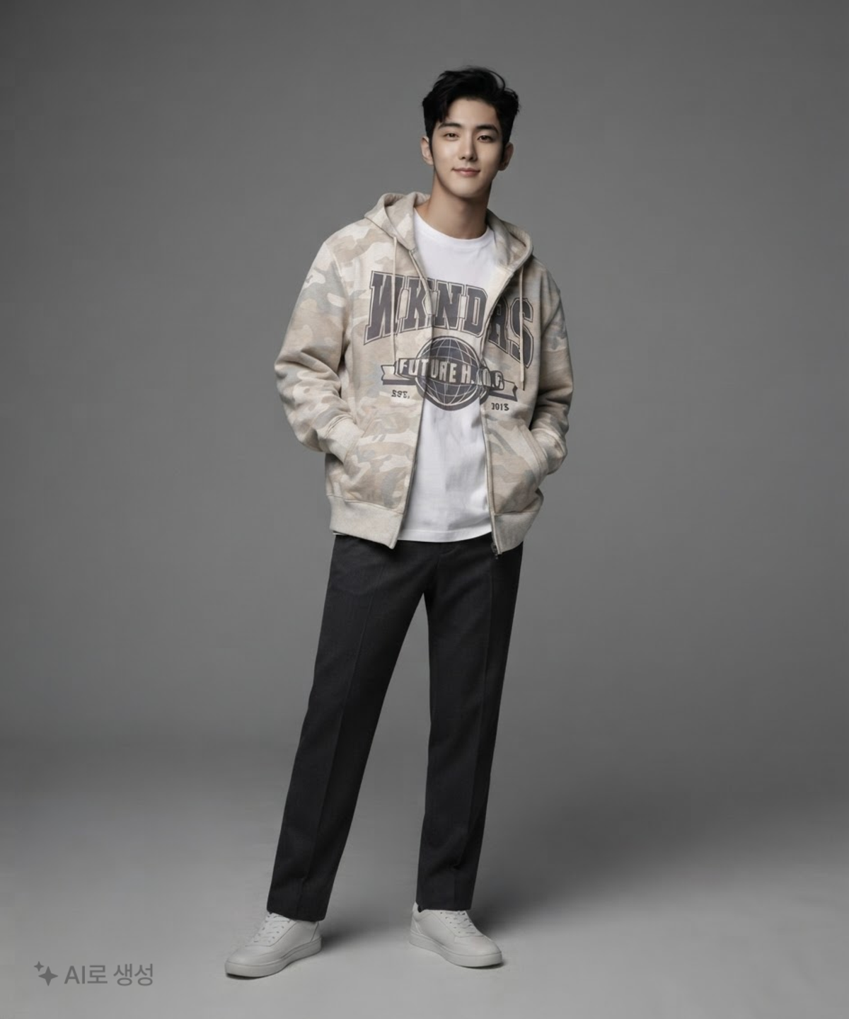 위캔더스(WKNDRS) H.O.F ZIPUP HOODIE L