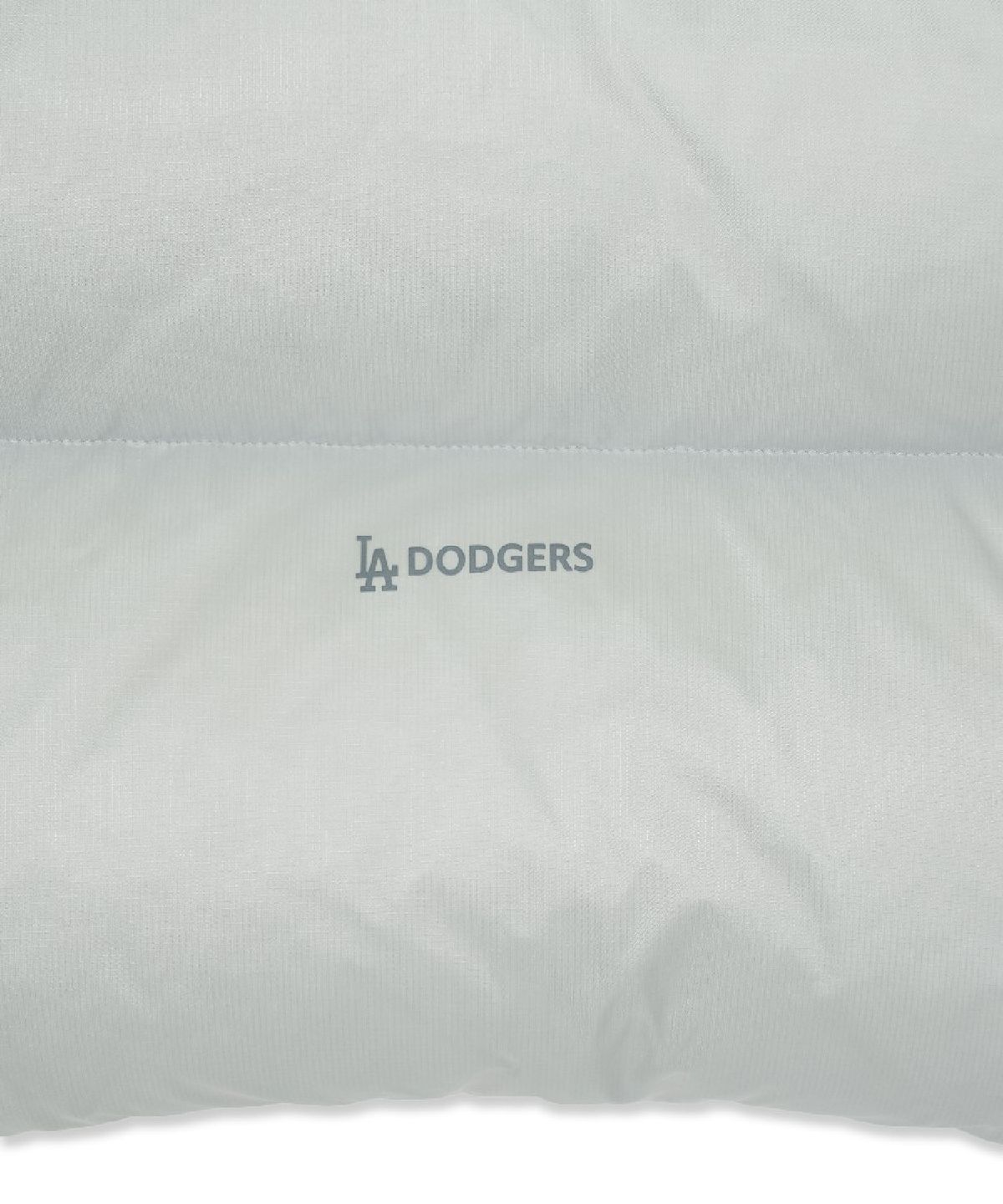 엠엘비(MLB) 고프코어 립스탑 후드 구스 커브패딩 LA (L.Grey)