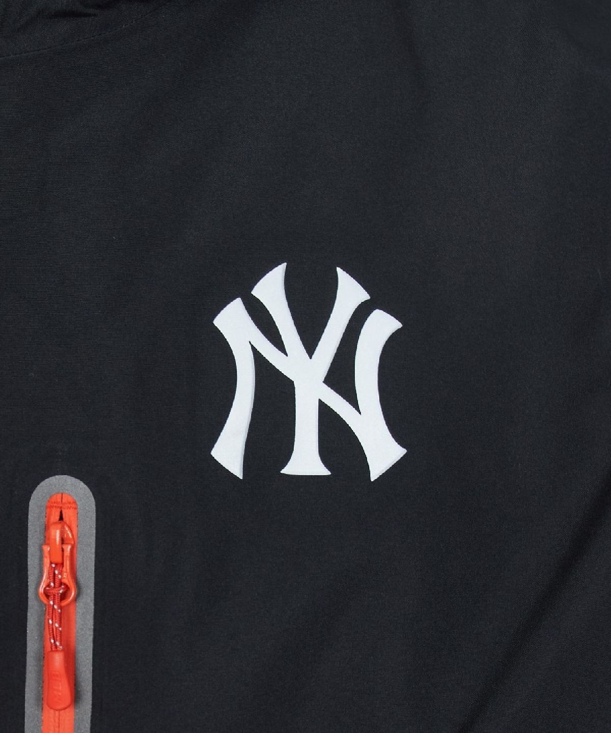 엠엘비(MLB) 고어텍스 2L 아웃포켓 구스 미드패딩 NY (Black)