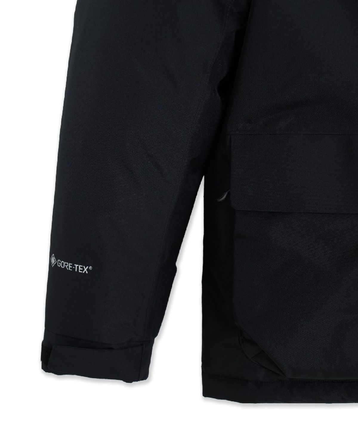 엠엘비(MLB) 고어텍스 2L 아웃포켓 구스 미드패딩 NY (Black)
